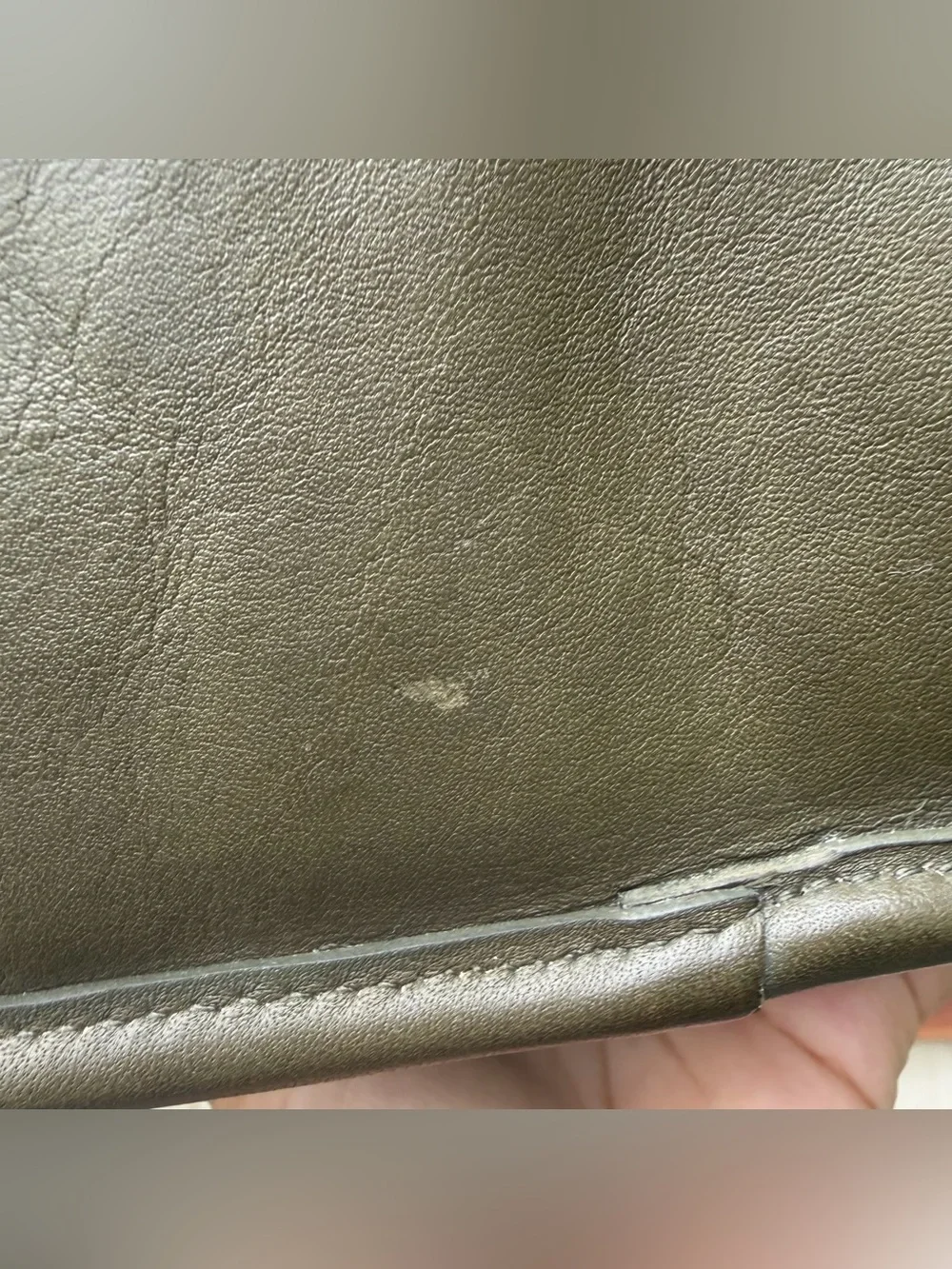 RARE Coach Ergo Pocket Zip #9033 Loden Green Leather VTG 90s Hobo Shoulder Bag